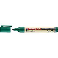 Edding® Ecoline 28 whiteboard marker, ronde punt, groen, per stuk