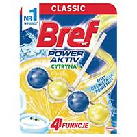 BREF WC POWER ACTIV 4 BALLS LEMON 53G