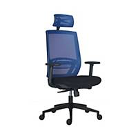 Kancelářská židle Antares Above Mesh, modrá