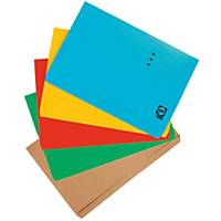 Pack de 25 subcarpetas Gio By Elba - folio - cartulina - rojo