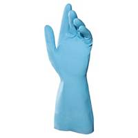 Mapa® Vital 117 Latex Gloves, Size 10, Blue