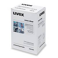 PACK OF 100 UVEX 9963 CLEANING TISSUE FOR LENS