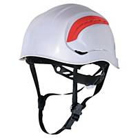 Delta Plus Granite Wind Vented White Safety Helmet With Rotor Adjustment