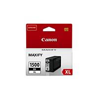 Ink cartridge, Canon PGI-1500XL-Pack, black, prints ca. 1200 pages