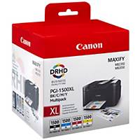 Canon inkoustová kazeta PGI-1500 XL (9182B004), 4-barevná Č/C/M/Ž