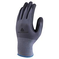 DELTAPLUS VE727 PU COATED GLOVE WITH NITRILE MICRODOTS SIZE 7 (PAIR)
