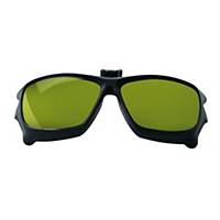 Flip saldatura ribaltabile occhiali Univet 5X9 lente verde filtri IR4