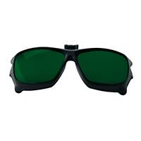 Flip saldatura ribaltabile occhiali Univet 5X9 lente verde filtri IR5