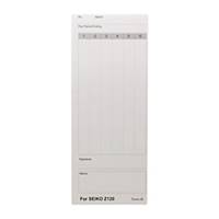 SEIKO Z120 Time Card - Pack of 100