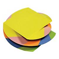 Kostka papierowa LYRECO Budget kręcona kolorowa