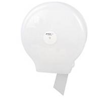 Primasoft 090207 Spender für Mini Jumbo Toilettenpapier, weiß, Kunststoff