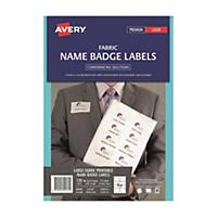 Avery L7418 Fabric Label 86.5 x 55.5mm - Pack of 120 Labels