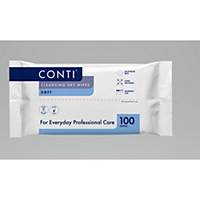 Conti® Soft Cleansing Dry Wipe Large 320mm x 280mm - Pack of 100