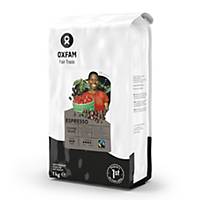 Oxfam Espresso coffee beans, pack of 1 kg