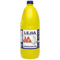 Pack de 6 botellas de lejía La Oca - 2 l