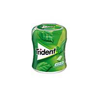 Caixa 61 pastilhas elásticas Trident - drageias - sem açúcar - hortelã-pimenta