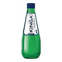 Woda mineralna KINGA PIENIŃSKA gazowana, 24 szklane butelki x 330 ml