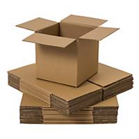 DOUBLE WALL CARDBOARD BOX 254x254x254MM - PACK OF 10