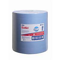 Bobina industrial Wypall - 157 m - Folha simples - azul