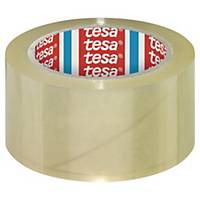 Packaging tape Tesa 4195, 50 mm x 66 m, transparent, package of 6 rolls