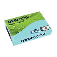 Evercolor recycled coloured paper A3 80g blue - pack of 500 sheets