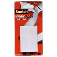 SCOTCH RF6730 FASTENER DUAL LOCK DIE-CUT CLEAR PACK OF 2