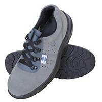 Sapatos de segurança CHINTEX 1027 S1P pele serraje cor cinza tamanho 42