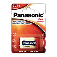 Panasonic 9V Pro Power alkaline battery