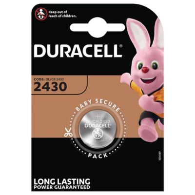 Pile bouton lithium Duracell Specialty 2430