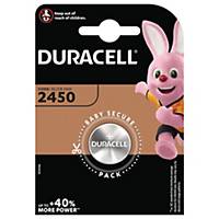 Duracell Specialty Type 2450 Lithium Coin Battery, pack of 1