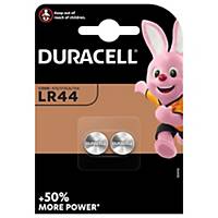 Pile bouton alcaline Duracell Specialty LR44, les 2 piles