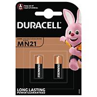 Duracell Specialty MN21 alkaline batterij, per 2 batterijen