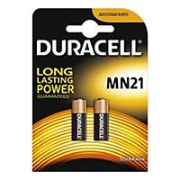 Baterie alkaliczne DURACELL MN21 23A/V23GA/3LR50, 2 sztuki