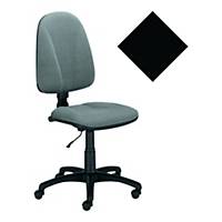 Krzesło LYRECO Premium Ergo bez podłokietników, czarne