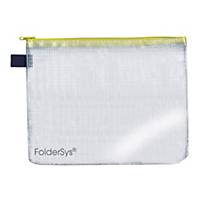 Foldersys Zip bag A5 yellow - pack of 10