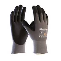 aTG® MaxiFlex® Ultimate™ 34-874 Precision Handling Gloves, Size 10, 12 Pairs
