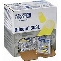 Gehörschutzstöpsel Howard Leight Bilsom 303L, 32dB, weiß/gelb, 200 Paar