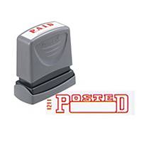 Xstamper VX Self Inking Posted Stamp Red