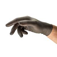 Disposable TouchNTuff Glove, nitrile, 93-250, size 9, grey, 100