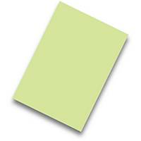 Pack de 50 cartolinas FABRISA A4 170g/m2 cor verde claro