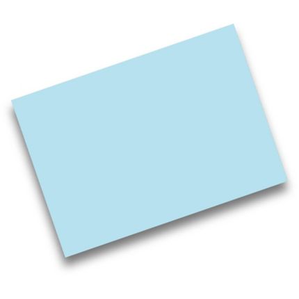 12 x 12 inch / 30,5 cm x 30,5 cm Cartulina azul zafiro claro nacarado 105Lb Cover / 285g/m² 10 Unidades 