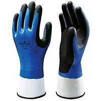 Gants de protection mécanique Showa 377, type 4121X, taille L, bleu/noir