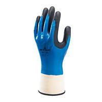 Showa Showa 377 Blue/Black Nitrile Gloves - Extra Large, Pair