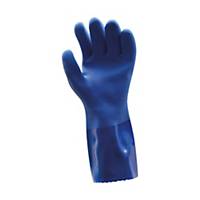 Showa 720 Gloves Nitrile Blue Size 9 (Pair)