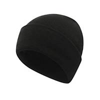 Knitted Beanie Hat - Black