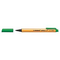 Stabilo Greenpoint kuitukärkikynä 0,8mm vihreä, 1 kpl=10 kynää