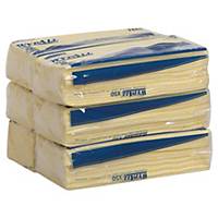 Chiffons nettoyants Wypall X50, jaunes, 50 chiffons par paquet, 6 paquets