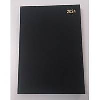 Lyreco A4 Desk Diary Black - Week To View 2024