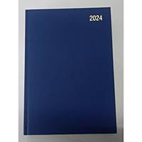 Lyreco A5 Desk Diary Blue - 2 Days A Page