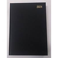 Lyreco A4 Appointment Diary Black - Page A Day